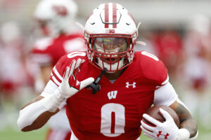 Wisconsin Football; Badgers running back Braelon Allen