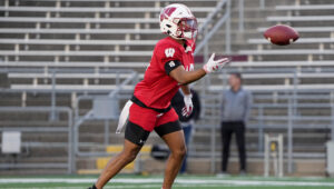 Wisconsin Football WR Will Pauling