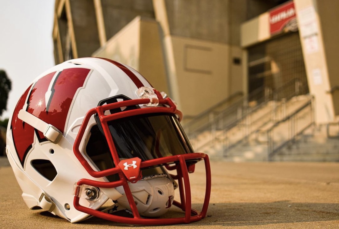 Wisconsin Badgers Football Helmet