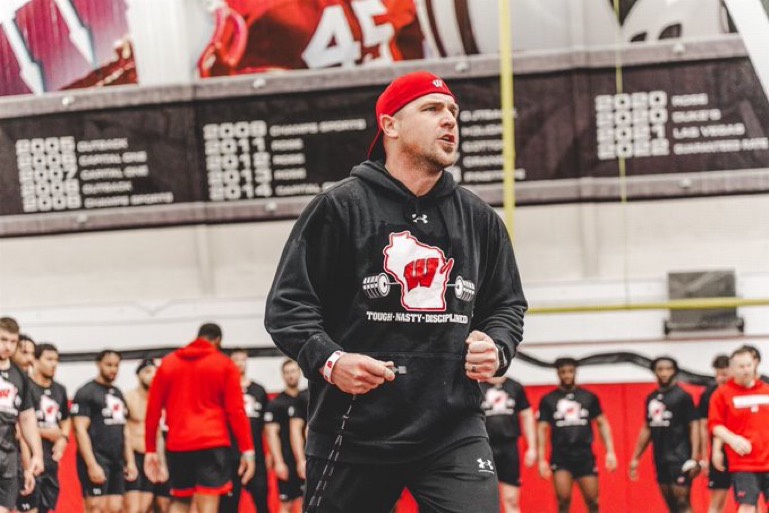 Wisconsin Badgers Football Director of Football Strength & Conditioning: Brady Collins