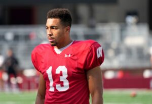 Wisconsin football; Badgers WR Chimere Dike 