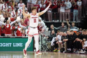 Wisconsin Badgers basketball player Max Klesmit transferred to Madison from Wofford