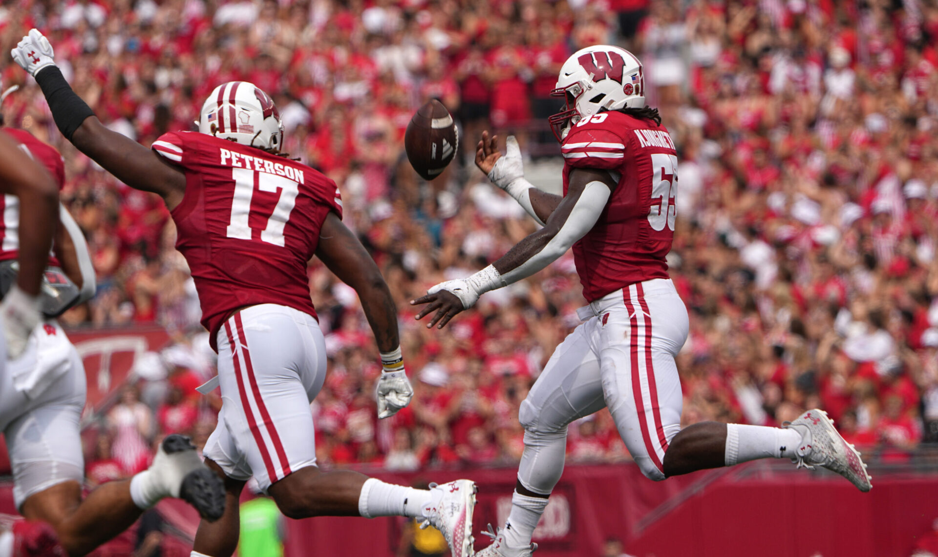 Former Wisconsin WR Quintez Cephus 'has really come on' for the