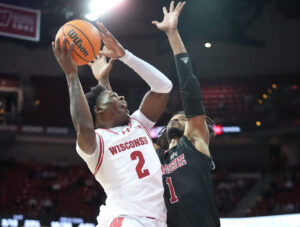 Wisconsin badgers basketball guard AJ Storr