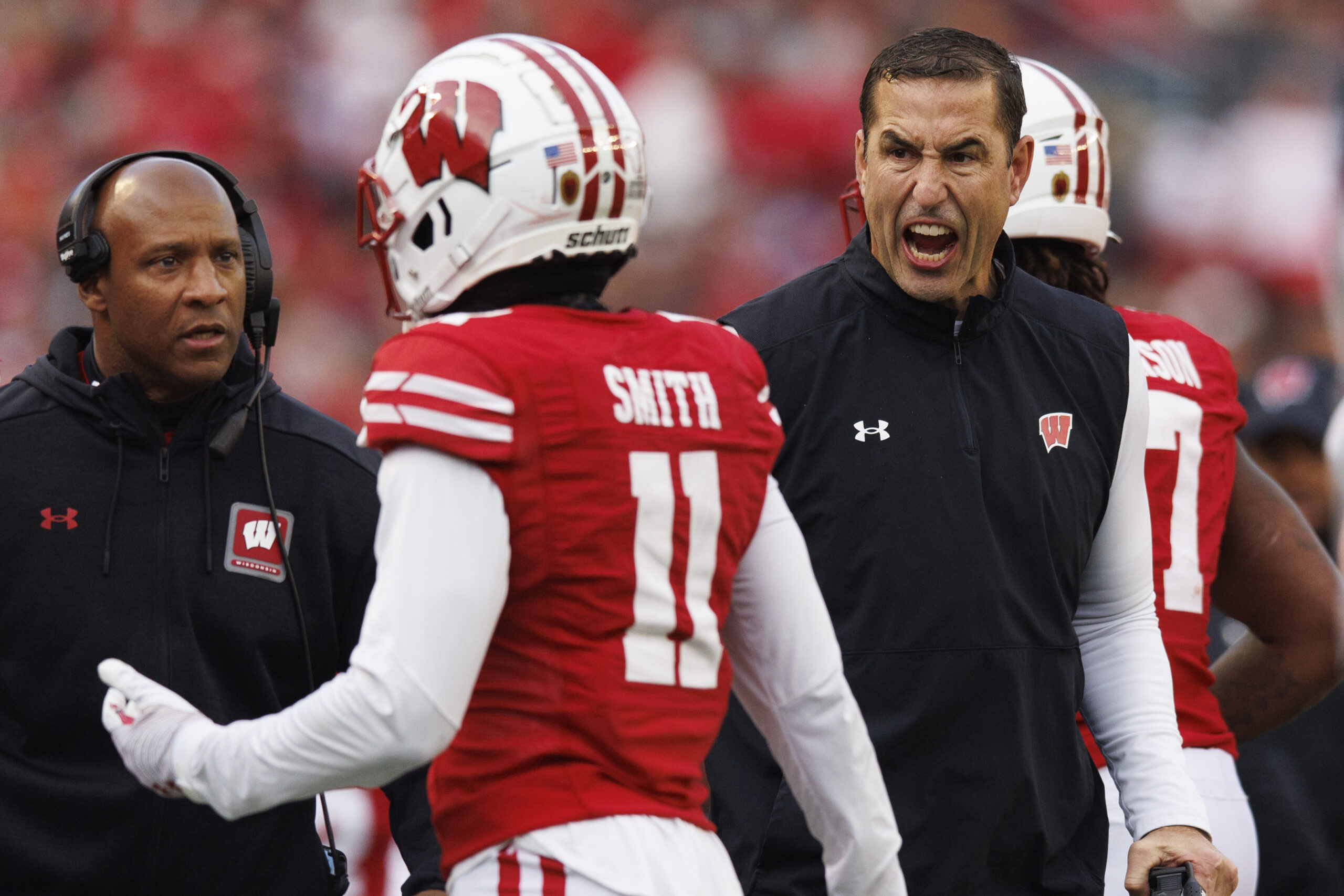 Wisconsin Badgers football head coach Luke Fickell loses to Northwestern at home