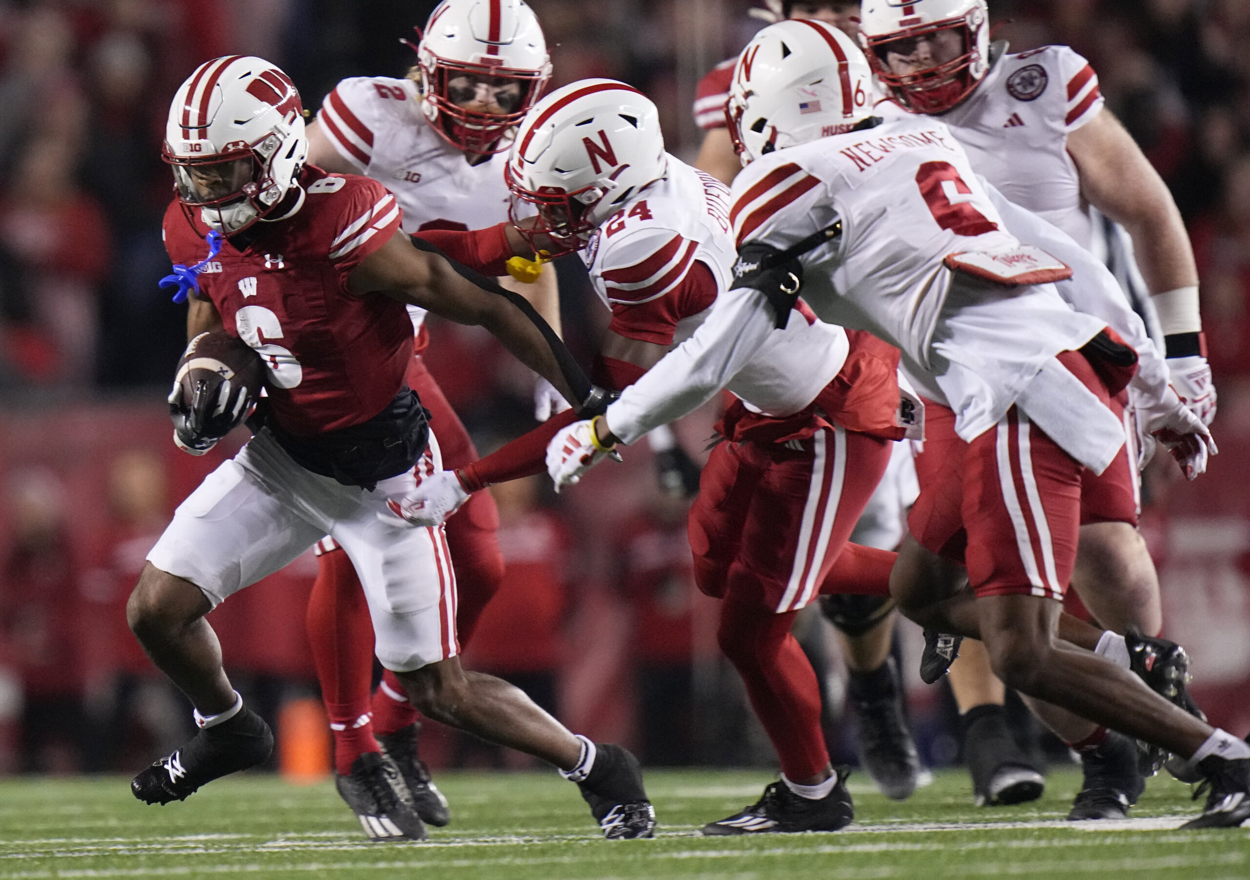 Wisconsin Badgers football wide receiver Will Pauling