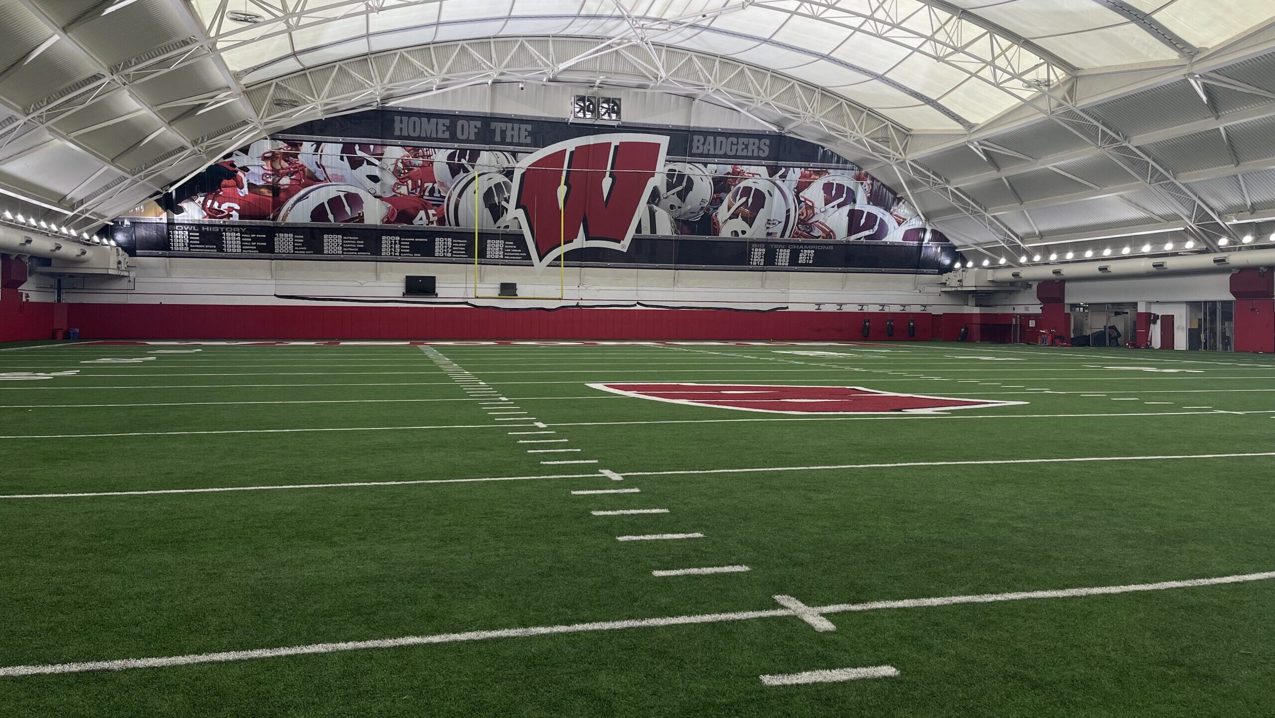 Wisconsin Badgers football practice field: The McClain Center